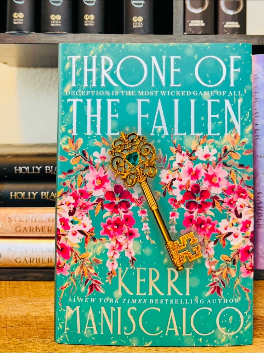 Fairyloot Exclusive Signed Edition Throne Of The Fallen by Kerri Maniscalco